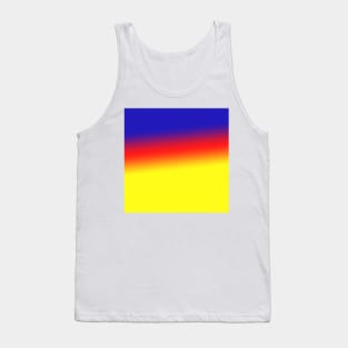 red blue yellow texture gradient Tank Top